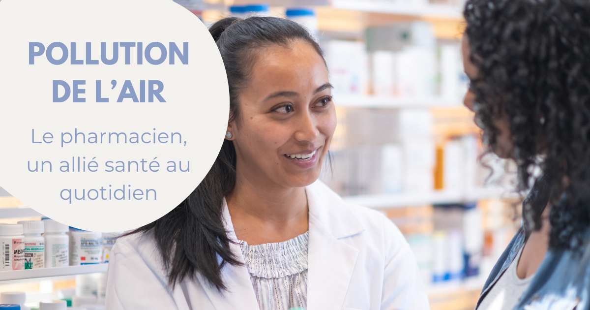 Pollution de l’air : le pharmacien, acteur clé de la prévention image