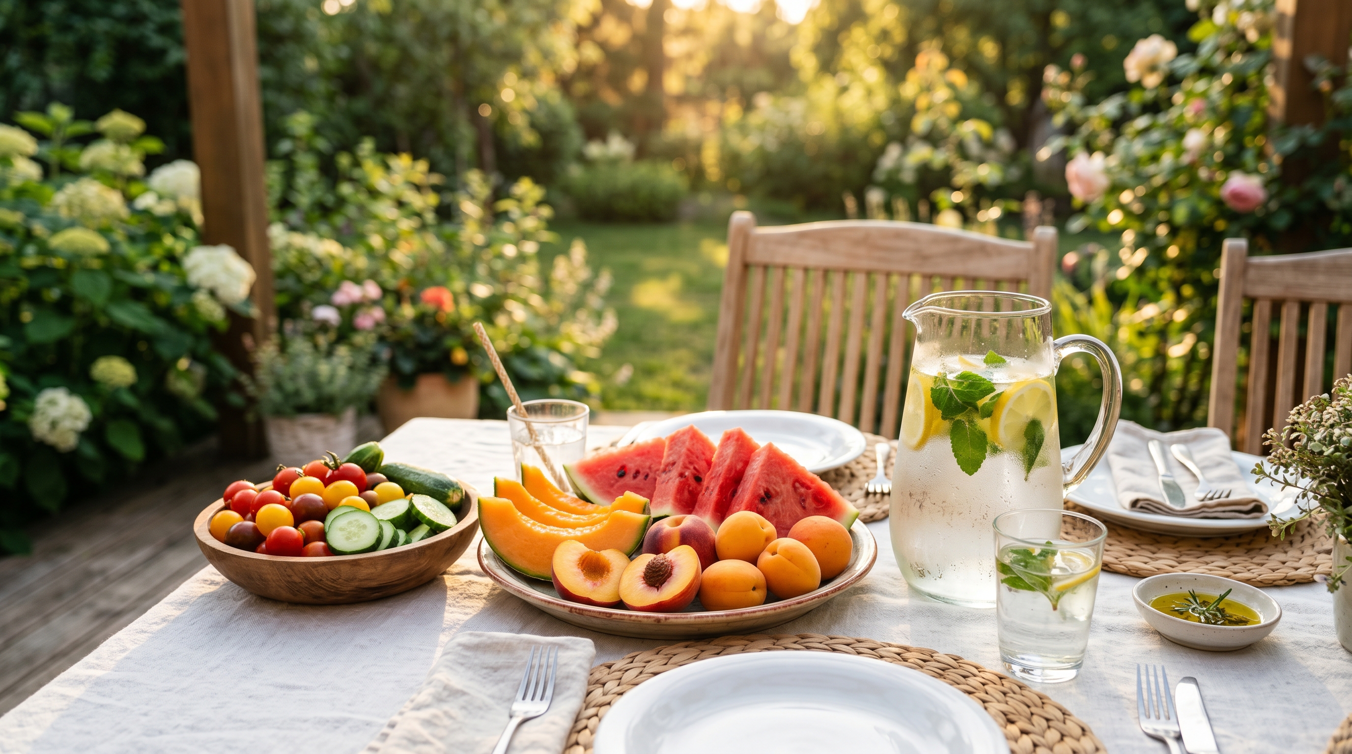 Alimentation en été : adapter son assiette à la chaleur