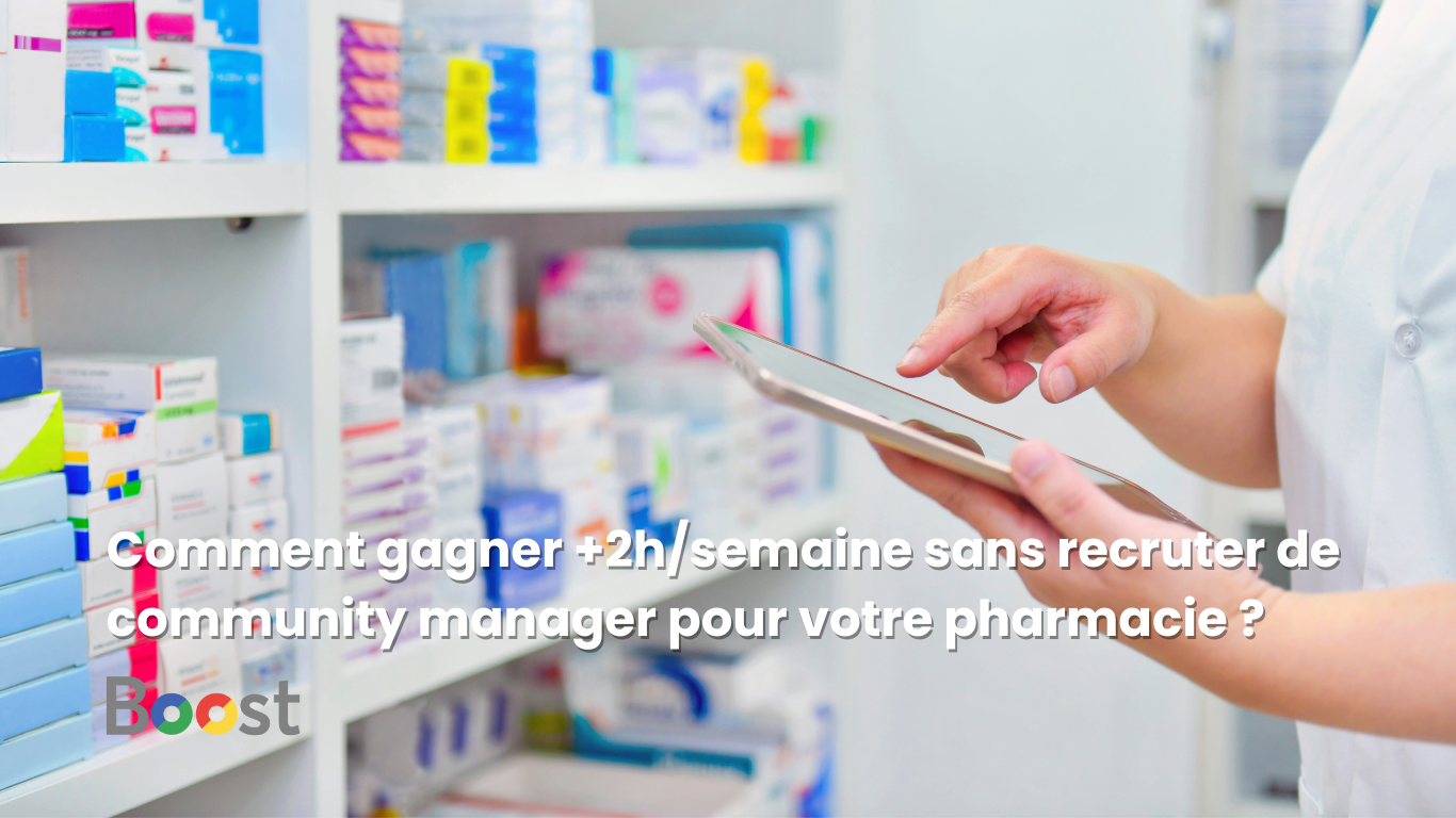 Comment gagner +2h/semaine sans recruter de community manager pour votre pharmacie ? image
