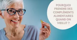 Les compléments alimentaires pour les séniors