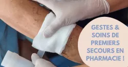 La pharmacie, poste de premiers secours permanent !