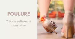 Foulure, que faire et quand consulter