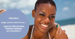 Piercing, attention aux infections à la plage ou à la piscine ! image