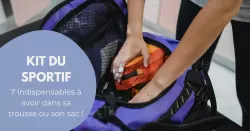 Trousse : les essentiels du sportif