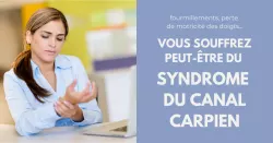 Syndrome du canal carpien : un nerf sous pression