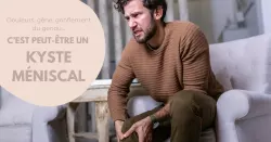 Kyste méniscal : causes et traitements
